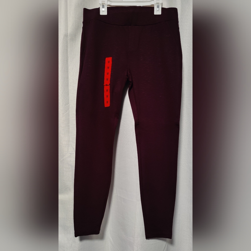 matty m deep burgundy pants